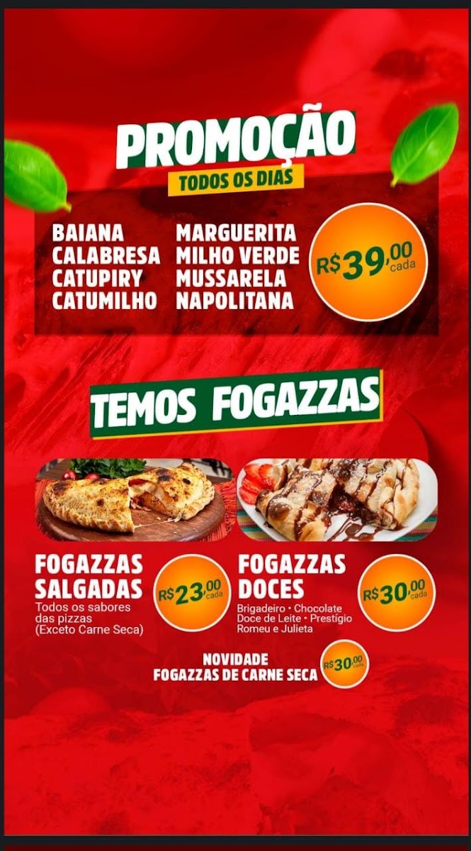 Pizzaria Do Dadá Rei Da Fogazza