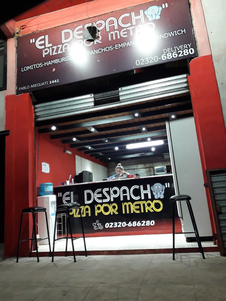 El Gran Despacho Pizza por metro