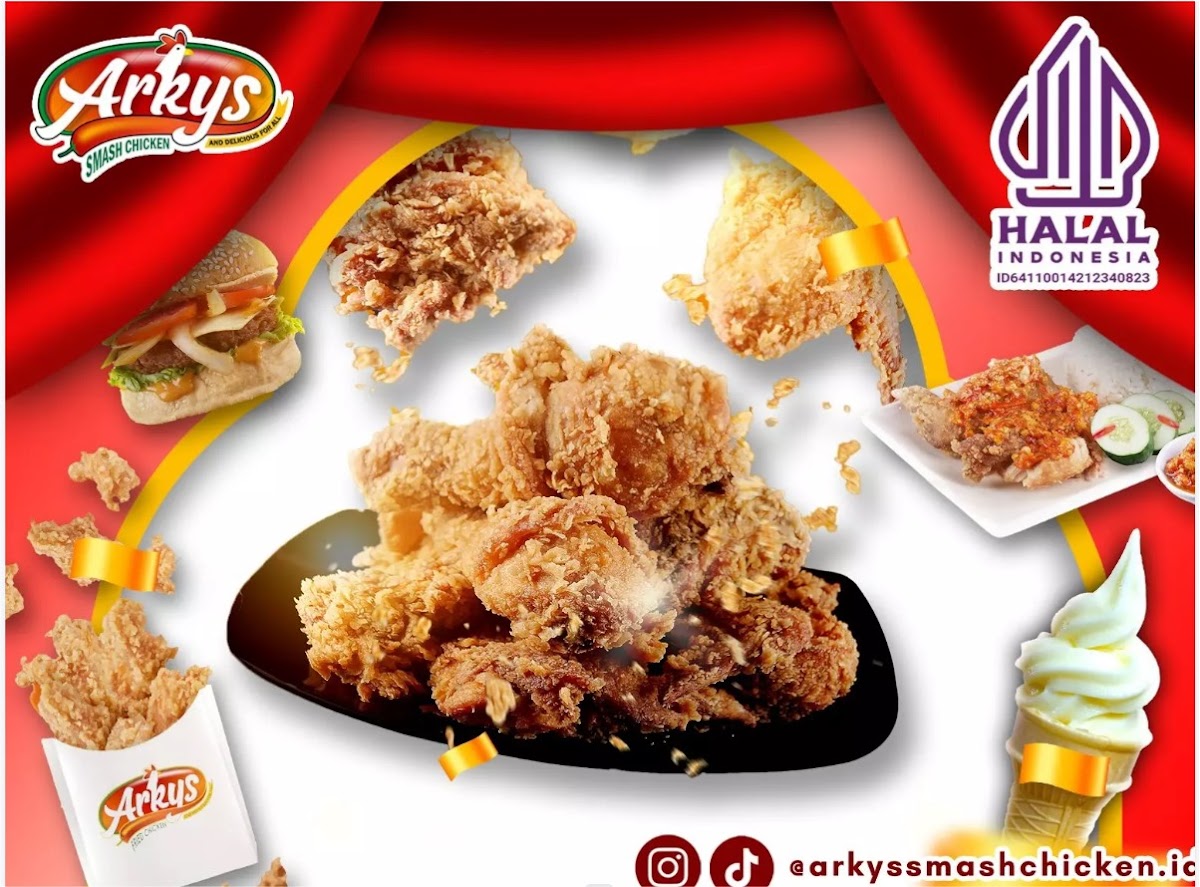 Arkys Smash Chicken Makroman