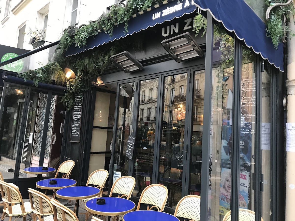 Un Zèbre à Montmartre