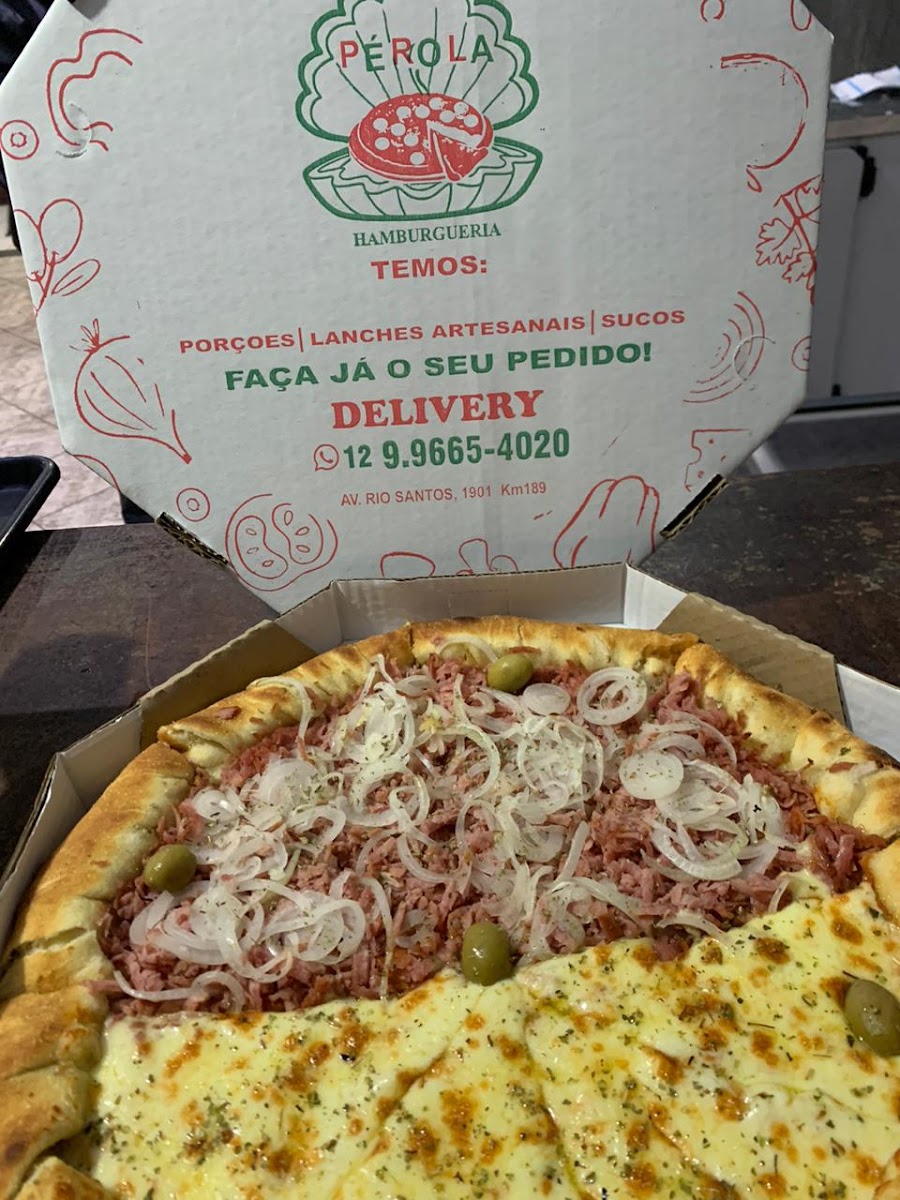 Pizzaria e hambúrguer pérola