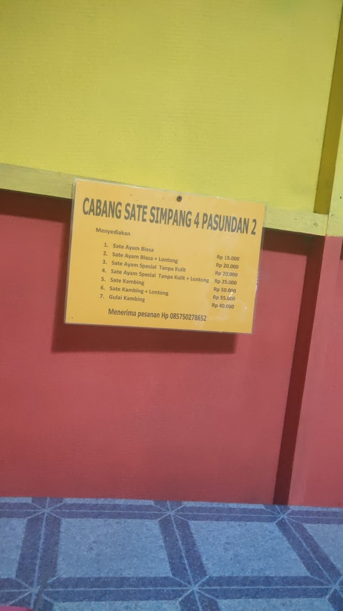 Warung Sate Karang Paci