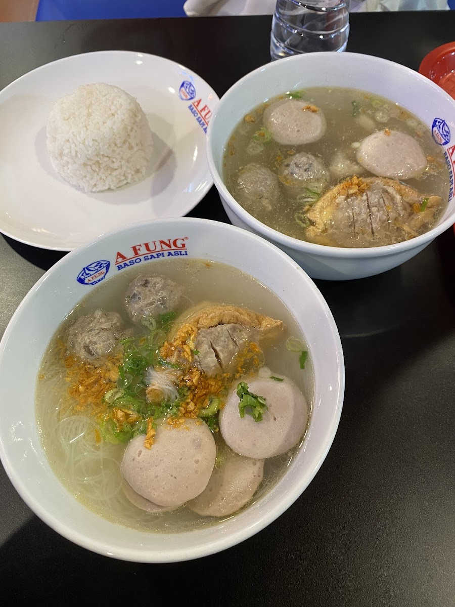 A Fung Baso Sapi Asli