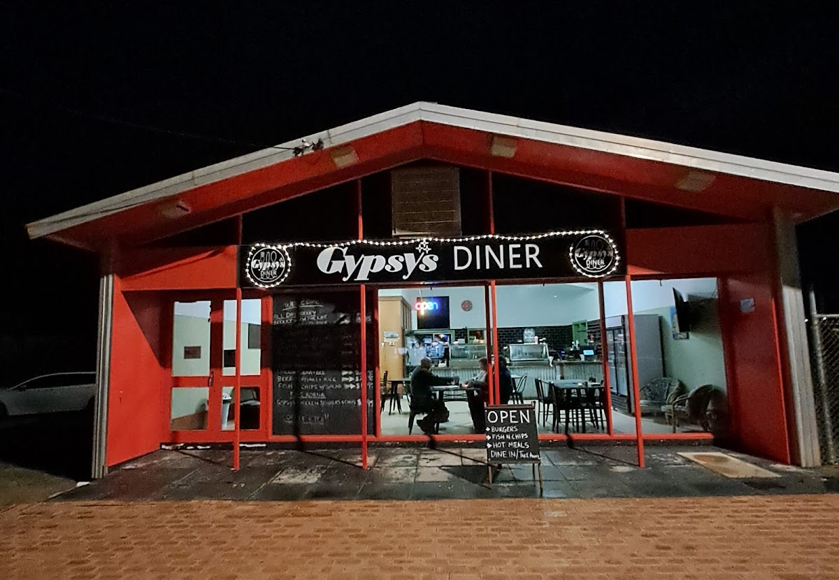 GYPSY’S DINER Coffee/Food/Cold Beverages and Take Away available