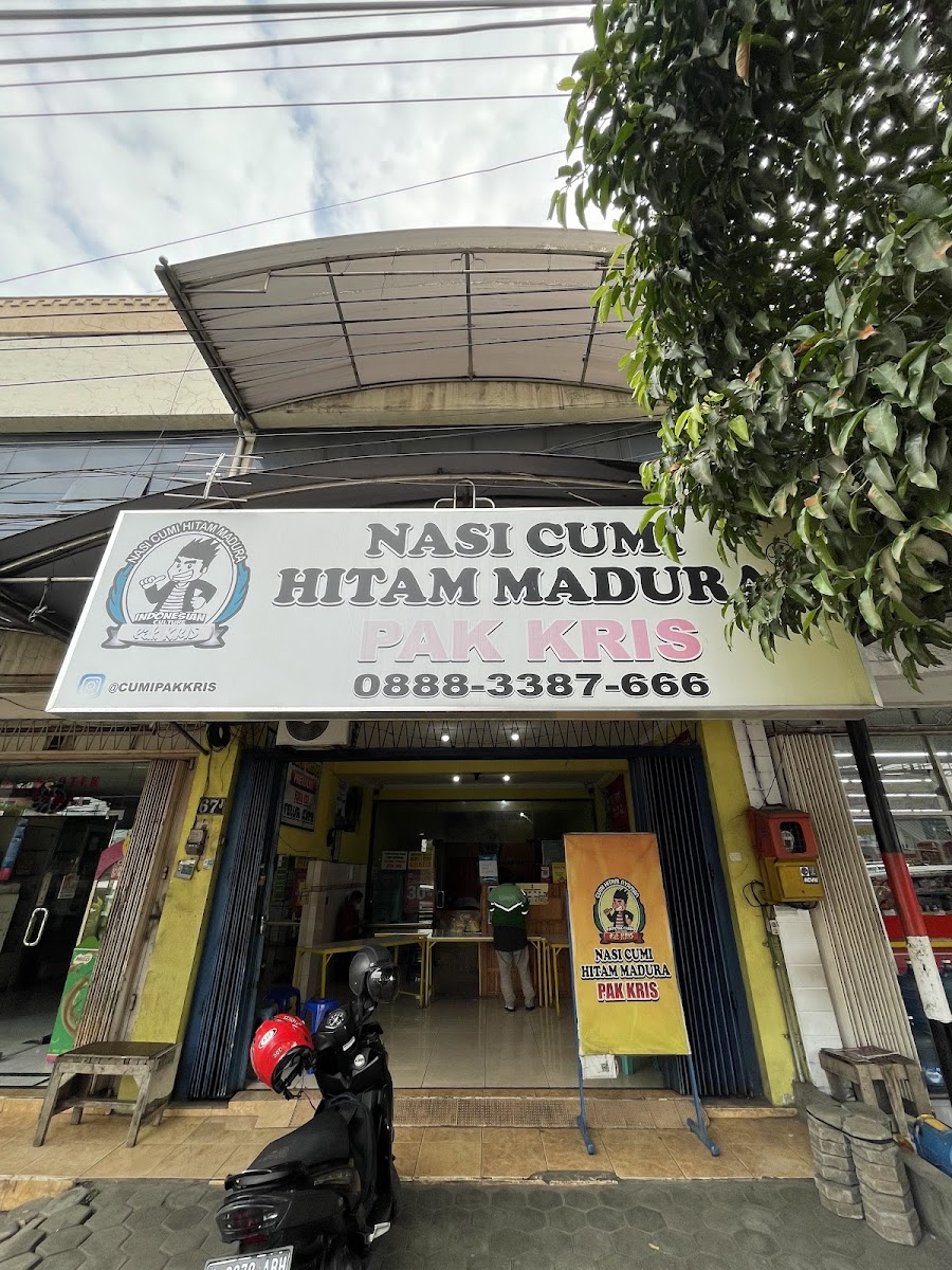 Nasi Cumi Hitam Madura Pak Kris