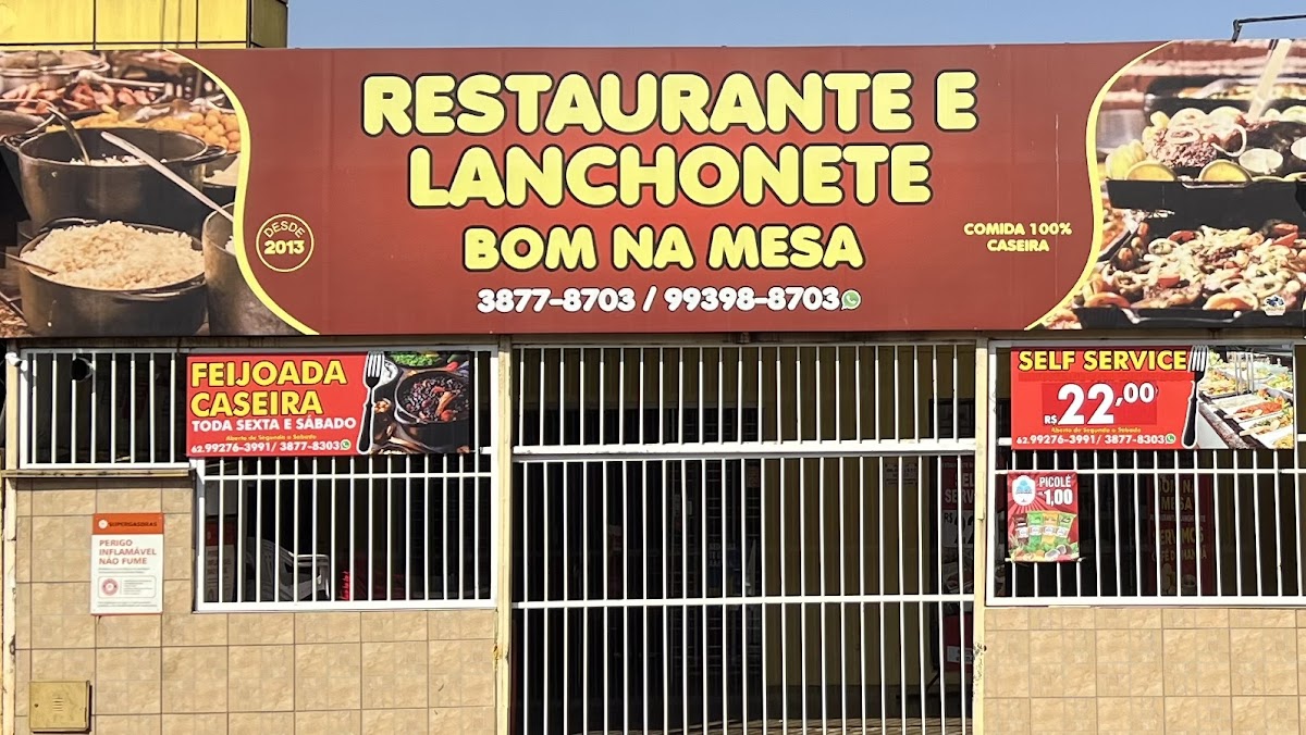 Restaurante Bom na Mesa - setor sudoeste
