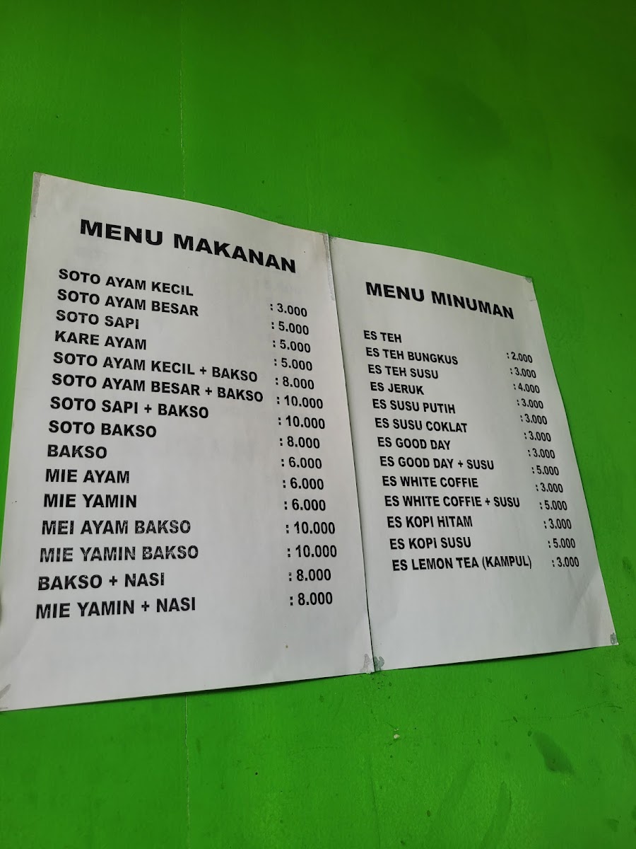 Soto Gendis Plupuh Sambirejo