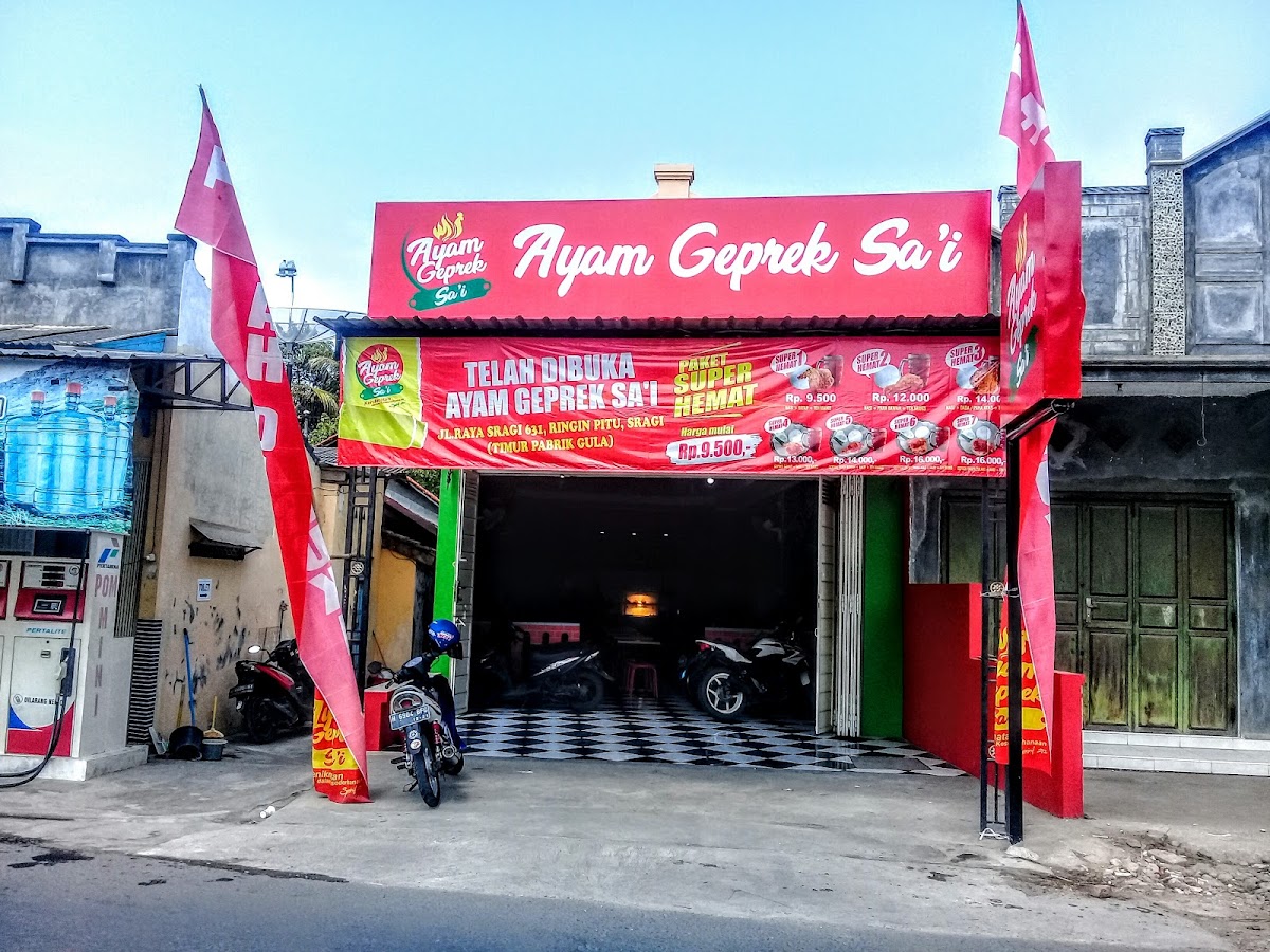 Ayam Geprek Sa'i Sragi