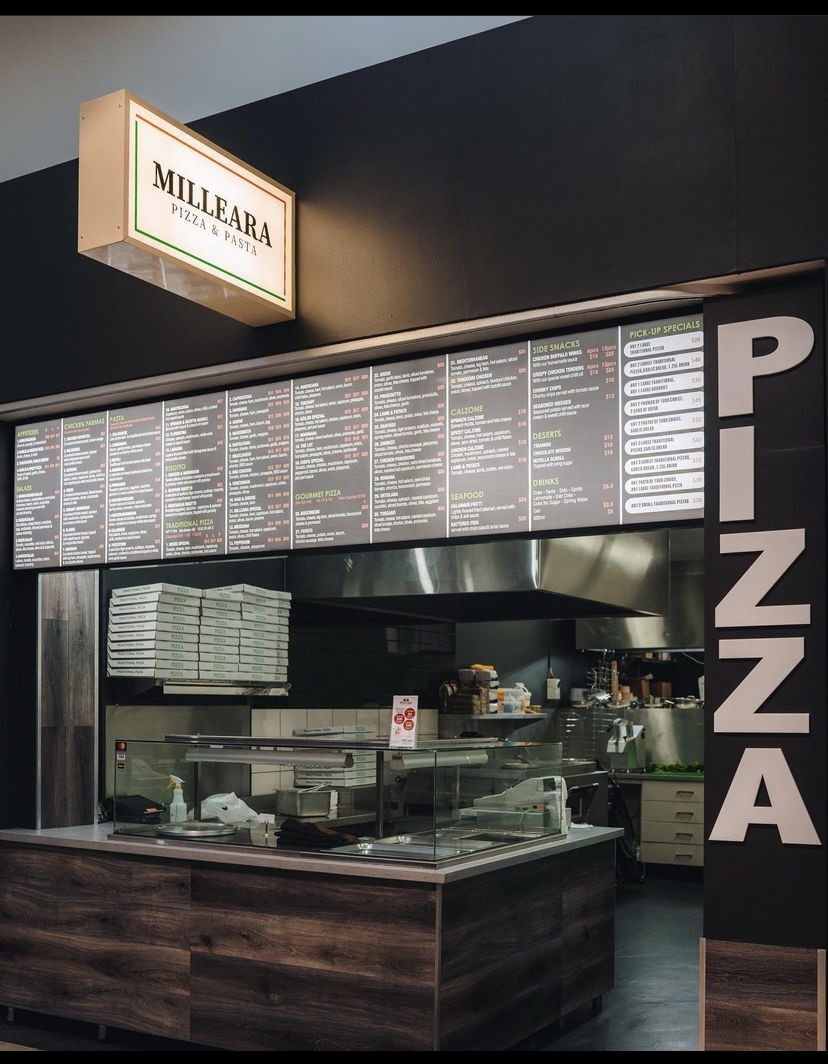 Milleara pizza and pasta