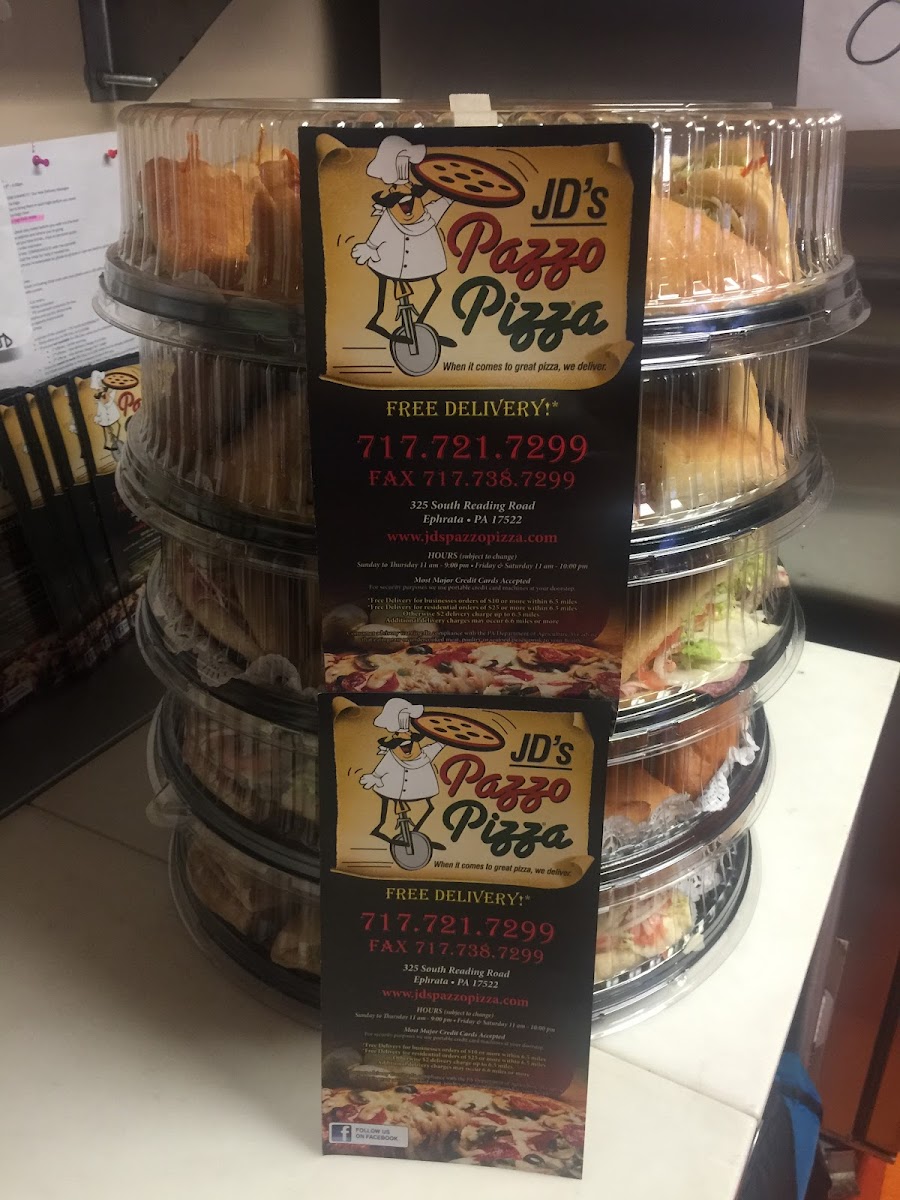 JD's Pazzo Pizza