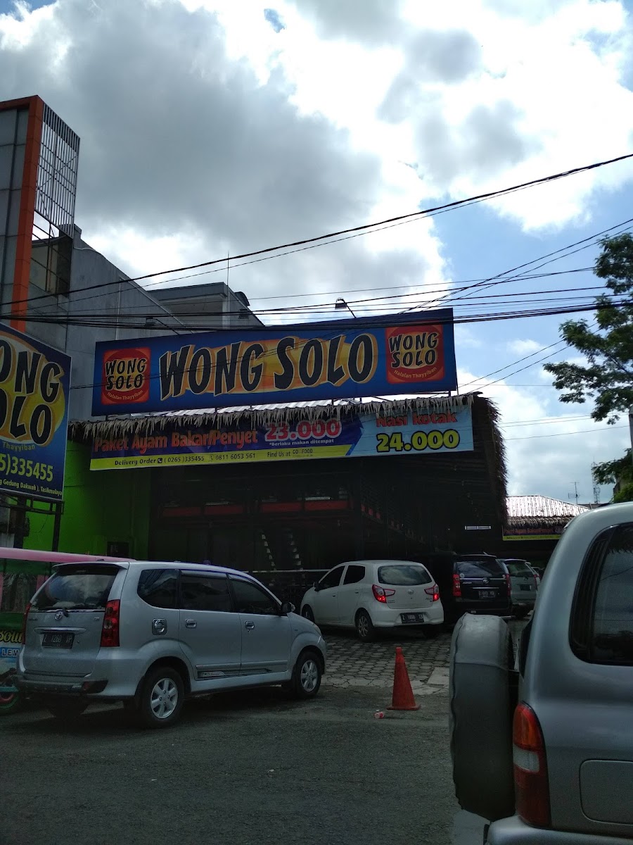 Ayam Bakar Wong Solo @Tasikmalaya