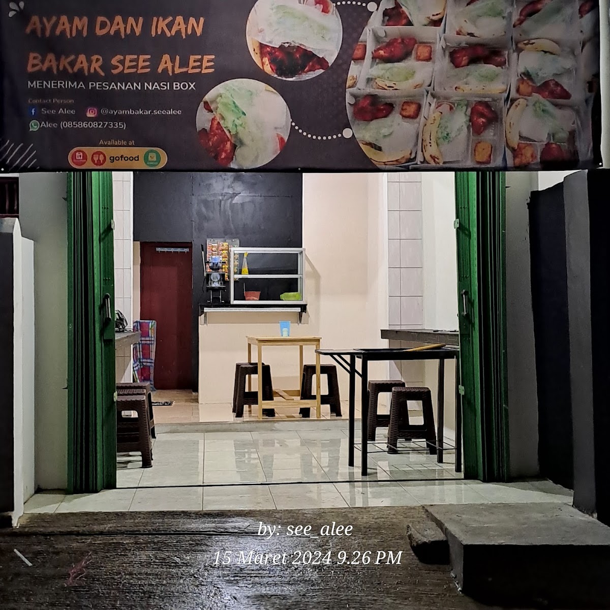 Ayam dan ikan bakar see alee